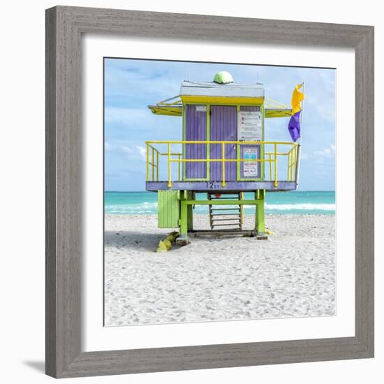 Miami Beach VIII-Richard Silver-Framed Art Print