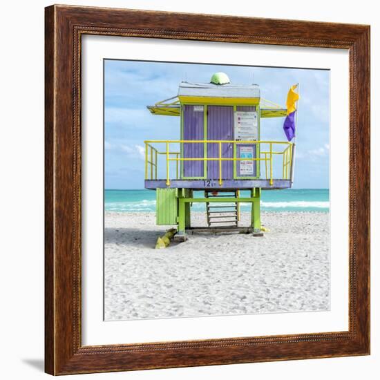 Miami Beach VIII-Richard Silver-Framed Art Print