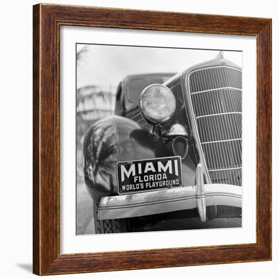 Miami Beach-Alfred Eisenstaedt-Framed Photographic Print