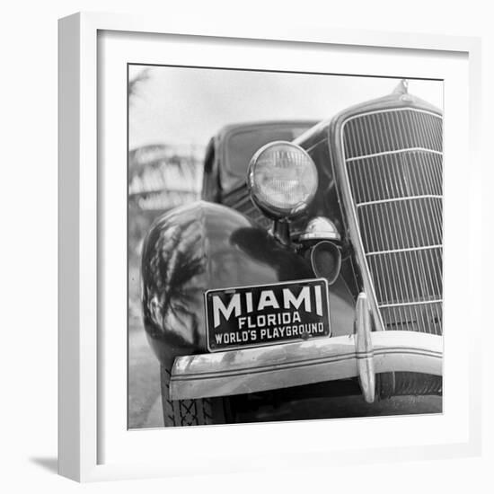 Miami Beach-Alfred Eisenstaedt-Framed Photographic Print