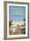 Miami Beach-Kerne Erickson-Framed Giclee Print