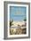 Miami Beach-Kerne Erickson-Framed Giclee Print