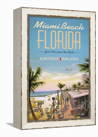 Miami Beach-Kerne Erickson-Framed Premier Image Canvas