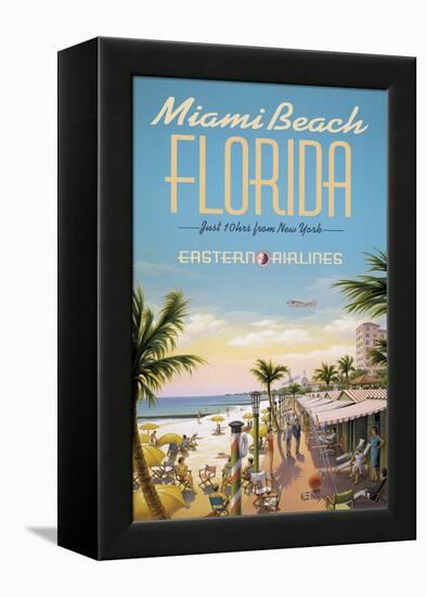 Miami Beach-Kerne Erickson-Framed Premier Image Canvas