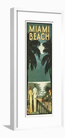 Miami Beach-null-Framed Art Print