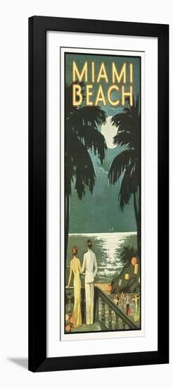 Miami Beach-null-Framed Art Print