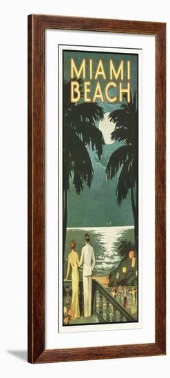 Miami Beach-null-Framed Art Print