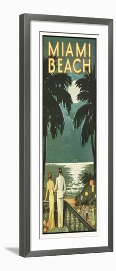 Miami Beach-null-Framed Art Print