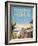 Miami Beach-Kerne Erickson-Framed Art Print