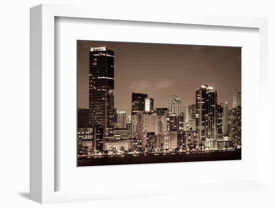 Miami Cityscape-CelsoDiniz-Framed Photographic Print