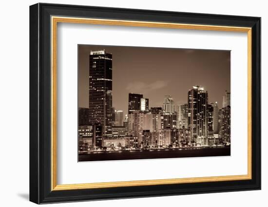 Miami Cityscape-CelsoDiniz-Framed Photographic Print