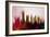 Miami Downtown Skyline-NaxArt-Framed Art Print