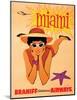 Miami, Florida - Braniff International Airways-null-Mounted Giclee Print