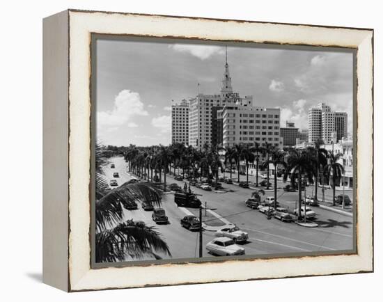 Miami, Florida, Circa 1951-null-Framed Stretched Canvas