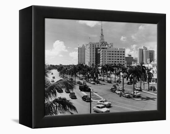 Miami, Florida, Circa 1951-null-Framed Stretched Canvas