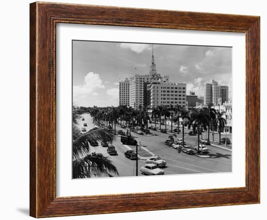 Miami, Florida, Circa 1951-null-Framed Photo