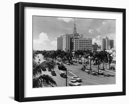 Miami, Florida, Circa 1951-null-Framed Photo