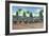 Miami, Florida - Hialeah Park; Horse Race Start Scene-Lantern Press-Framed Art Print