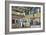 Miami, Florida - Pan-American Airways Terminal Interior View-Lantern Press-Framed Art Print