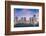 Miami, Florida Skyline at Brickell Key and Miami River.-SeanPavonePhoto-Framed Photographic Print