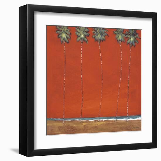 Miami Night-Dave Delacruz-Framed Giclee Print