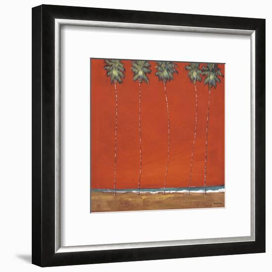 Miami Night-Dave Delacruz-Framed Giclee Print