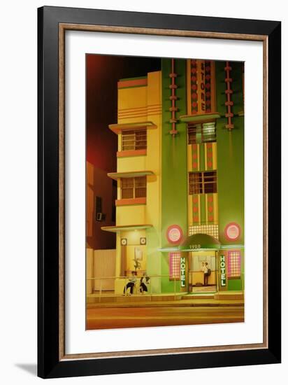 Miami Nocturne, 1999-Max Ferguson-Framed Giclee Print