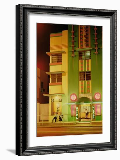 Miami Nocturne, 1999-Max Ferguson-Framed Giclee Print