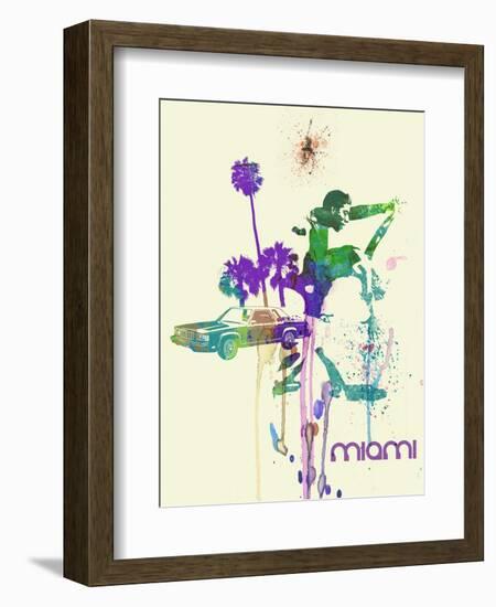 Miami Romance-NaxArt-Framed Art Print