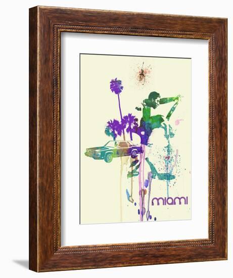 Miami Romance-NaxArt-Framed Art Print