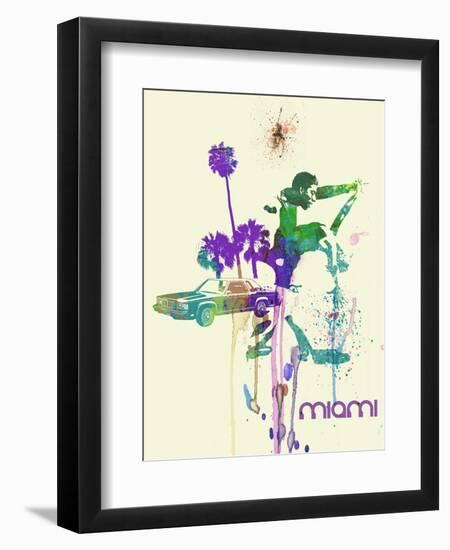 Miami Romance-NaxArt-Framed Art Print