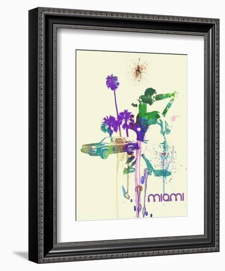 Miami Romance-NaxArt-Framed Art Print