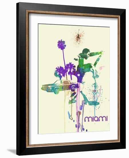 Miami Romance-NaxArt-Framed Art Print