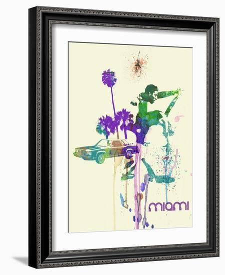 Miami Romance-NaxArt-Framed Art Print