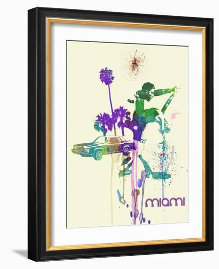 Miami Romance-NaxArt-Framed Art Print