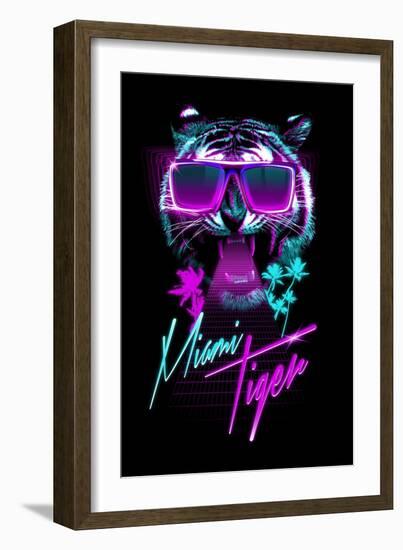 Miami Tiger-Robert Farkas-Framed Giclee Print