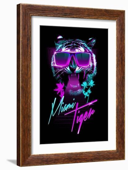 Miami Tiger-Robert Farkas-Framed Giclee Print