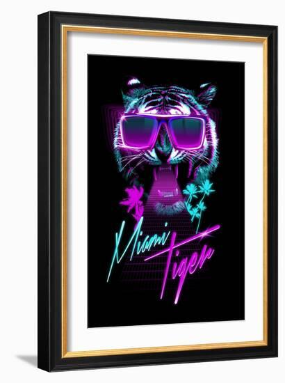 Miami Tiger-Robert Farkas-Framed Giclee Print