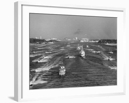 Miami to Nassau Boat Race-null-Framed Photographic Print