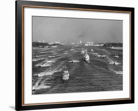 Miami to Nassau Boat Race-null-Framed Photographic Print