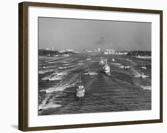 Miami to Nassau Boat Race-null-Framed Photographic Print