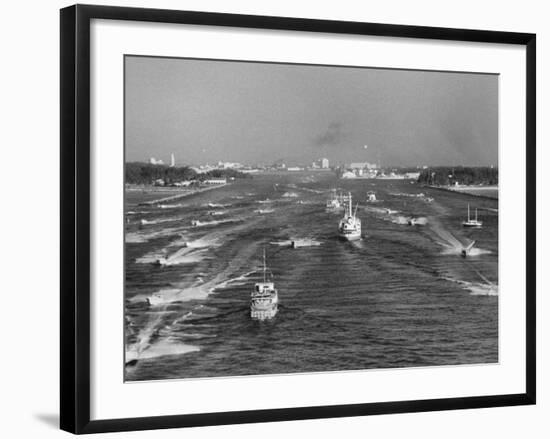 Miami to Nassau Boat Race--Framed Photographic Print