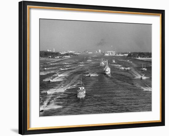 Miami to Nassau Boat Race-null-Framed Photographic Print