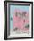 Miami twice, 2020 (oil on canvas)-Andrew Hewkin-Framed Giclee Print