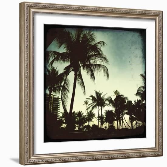 Miami Vintage I-Tony Koukos-Framed Giclee Print