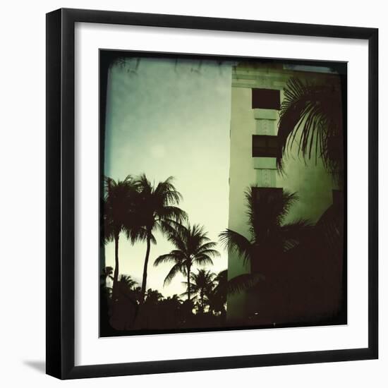 Miami Vintage III-Tony Koukos-Framed Giclee Print