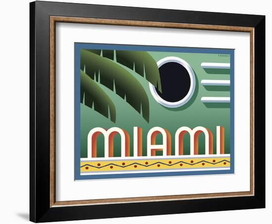 Miami-Steve Forney-Framed Giclee Print