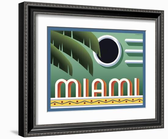 Miami-Steve Forney-Framed Giclee Print