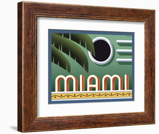 Miami-Steve Forney-Framed Art Print