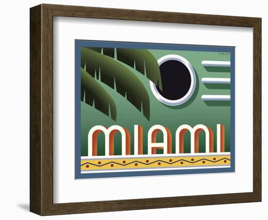 Miami-Steve Forney-Framed Art Print